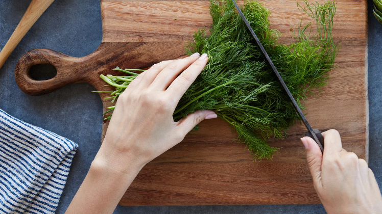 Where can I find fresh dill?